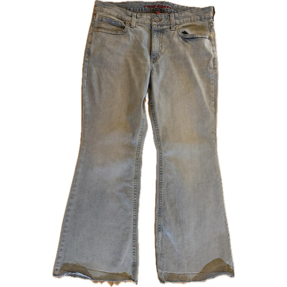 Lucky‎ Brand Jeans Womens Size 12 Light Wash Blue Low Rise Flare